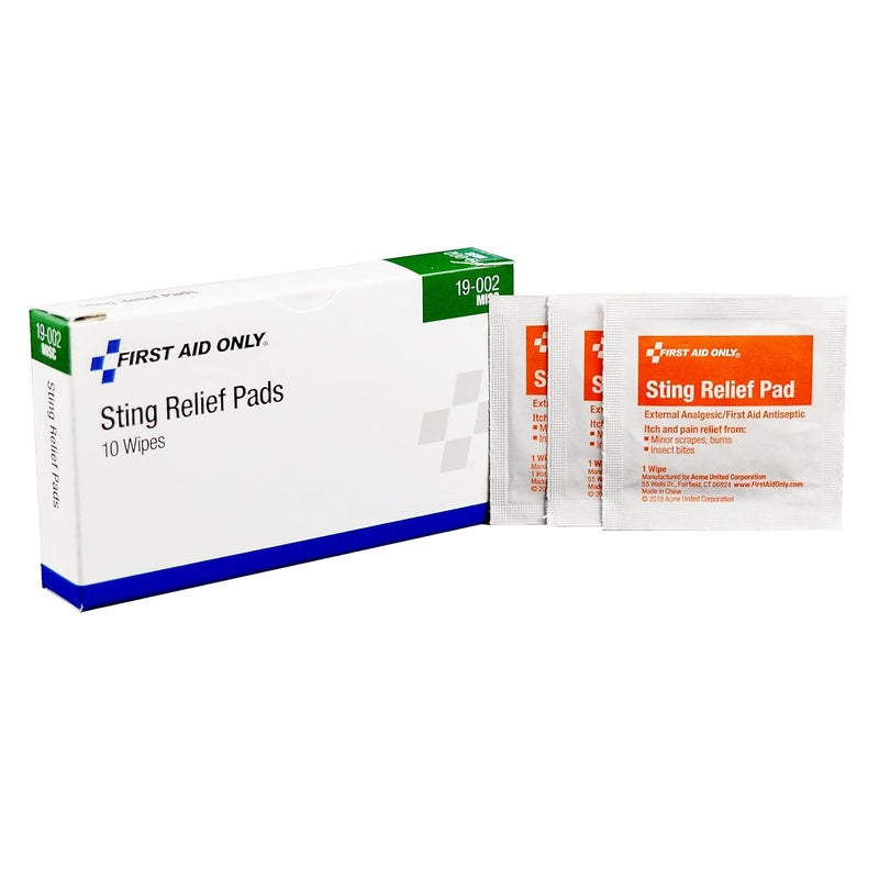 First Aid Only Sting Relief Pads (Box of 10) (Pack of 3) - Image 4